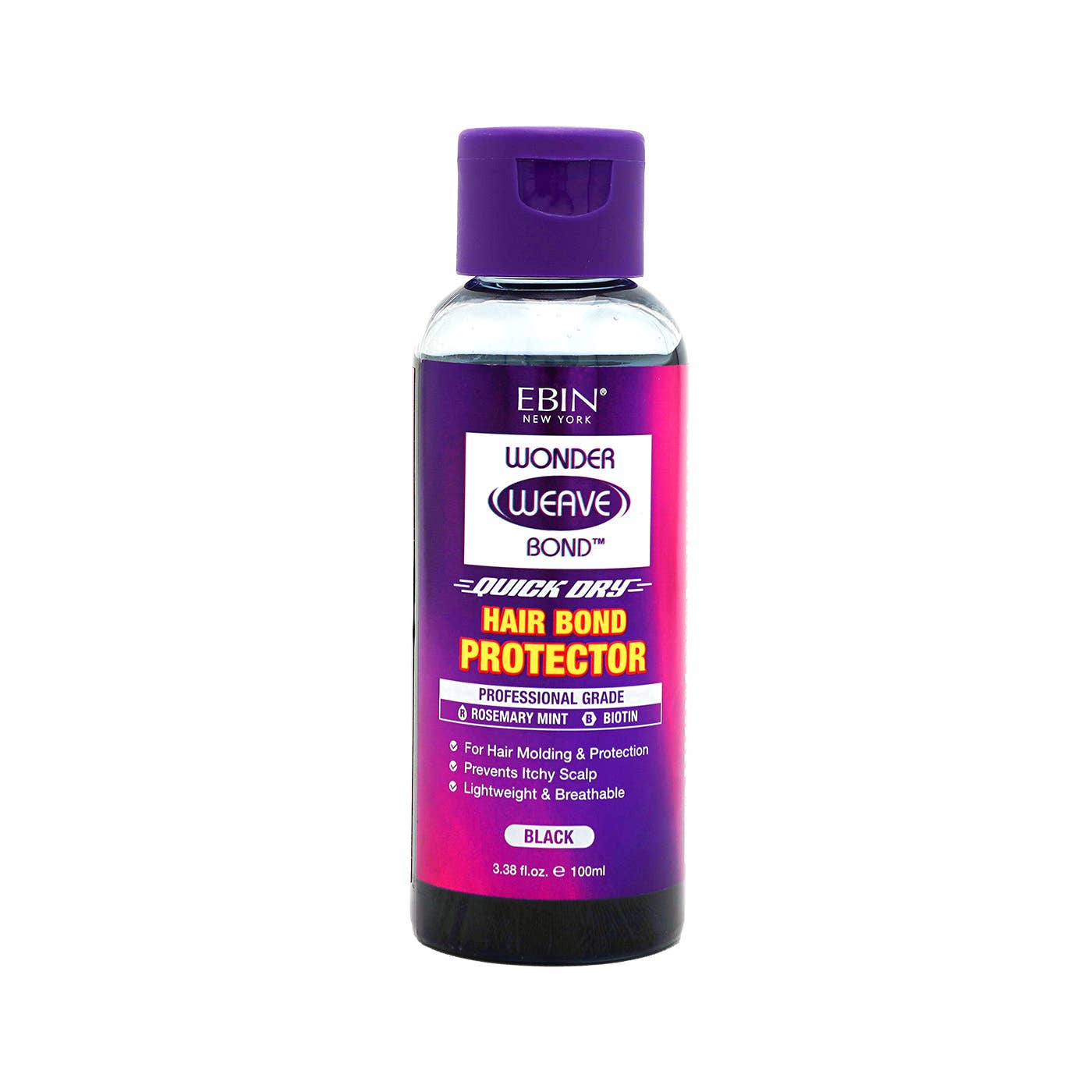 Wonder Weave Bond Hair Protector (Black): 3.38oz/100mL