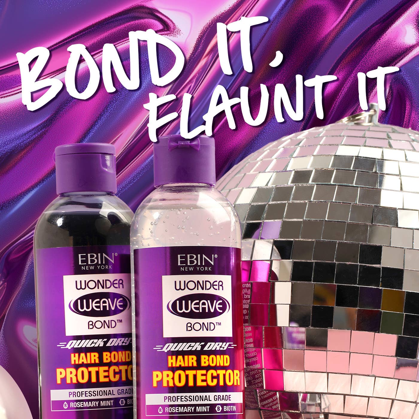 Wonder Weave Bond Hair Protector (Black): 3.38oz/100mL