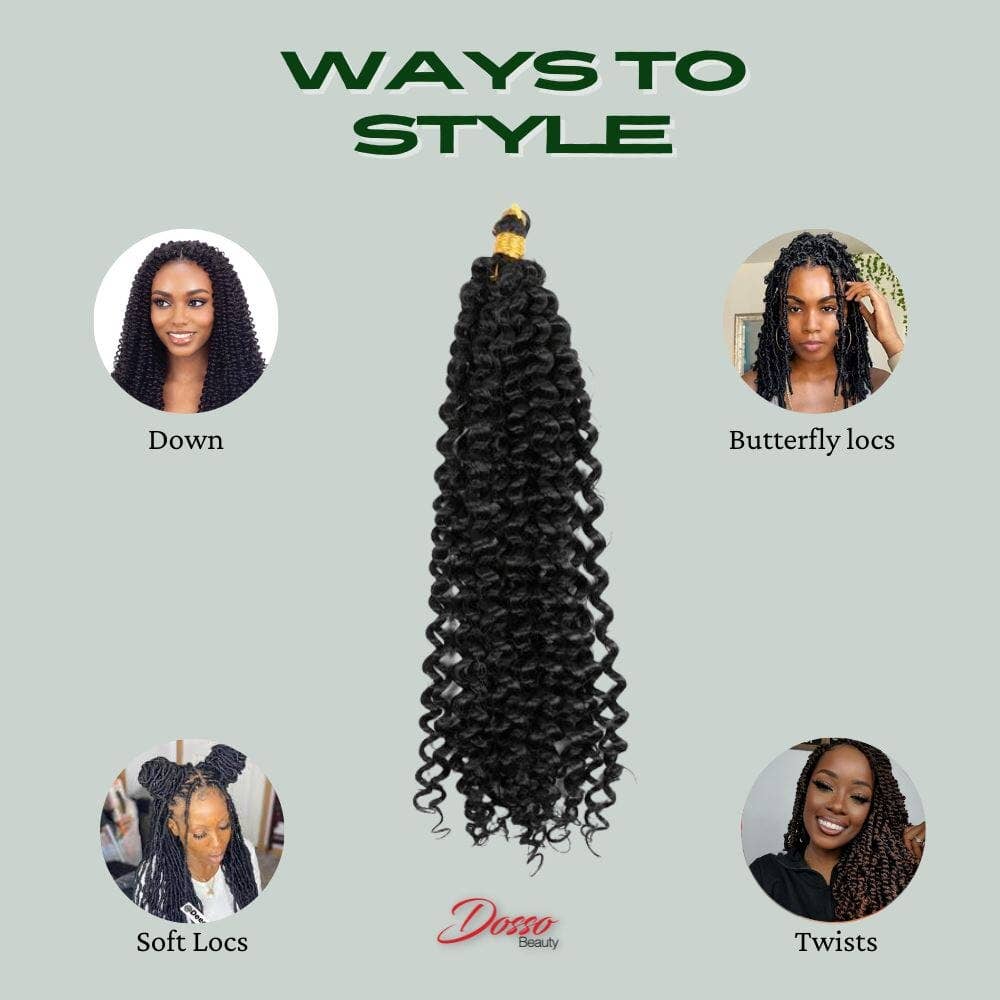 Dosso Water Wave Hair Extensions: 30